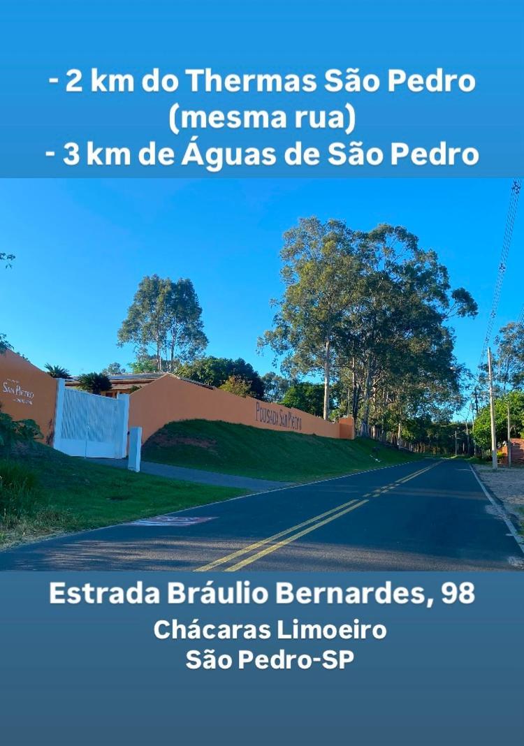 Pousada San Pietro - 2 Km Thermas Sao Pedro  Exterior photo